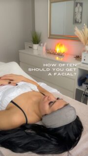 Getting facial every 4-6 weeks will help you stay on a consistent schedule and your skin healthy and radiant! 💆‍♀️💫

#facialtreatment #facial