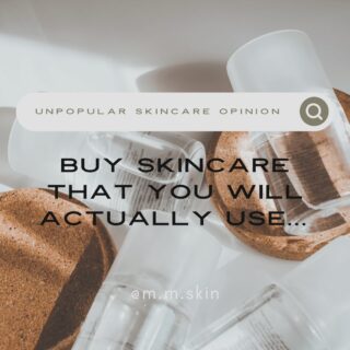 Yes that’s right. I can go on an on about the benefits of different products and how amazing they are. But ultimately they are going to be no use if you purchase them and they will be collecting dust on your vanity, untouched. 
So my suggestion: 
-If you are not someone who will take the time to apply a “10 step skincare routine”, yet you find yourself buying products all the time and not using them, you should stick to the basics! Talk to your skincare provider of what that will entail for you.
-If you are someone who loves to indulge in skincare and have lots of products on that vanity shelf, go for it! Make sure you are using your products in the correct order(I recommend talking to your skincare provider), make sure they are the right products for your skin and of course make sure they aren’t past their expiration date/shelf life. 
.
In today’s skincare world there is lots of products out there, but again the best products are the ones you will use! 
.
.
.
If you have questions or want to book a consultation feel free to reach out! I’d love to help! 
#westloopskincare #chicagoskincare #skincaretips
