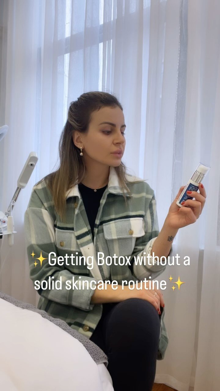 B O T O X
I often get asked about botox and what I think about it and if its worth doing it. So lets start off with:
What is Botox?
It is a muscle paralysis agent. It decreases facial motion by temporarily paralyzing the muscles. Lasts anywhere from 3-6 months.
.
Do I think botox is bad for you?
No, absolutely not. Unless you are abusing it and doing too much of it and too often.
.
It can be used for the forehead, in between your brows, around the eyes, nose, jaw(TMJ, clentching) , chin and etc.
.
Botox can come in handy for when you have strong facial expressions and you can see a wrinkle/fine line forming, that’s when your collagen is beginning to break down in that area and you will see a permanent line if you don’t address it ahead of time. This is when you should start getting botox. As a preventative measure. Because no matter how much products you will put on you can’t stop yourself from making facial expressions.
Facial massaging can also help relaxing muscles and improving wrinkles.
.
Does botox replace skincare?
Never, Botox should be in addition to skincare. Because no amount of botox will help you achieve skincare goals such as clearing out acne, pigmentation, stimulating collagen and elastin production, improving texture and etc.
A good skincare routine is vital! Overall Skincare and Botox should go hand in hand, that is if you need botox.
.
Try to avoid getting any skin treatment 2 weeks post injections. Always ask your injector about the before and after care in order to get the best results!
#botox #skincare #chicagoskintherapist #buccalmassagechicago